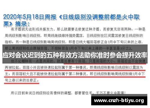 应对会议迟到的五种有效方法助你准时参会提升效率