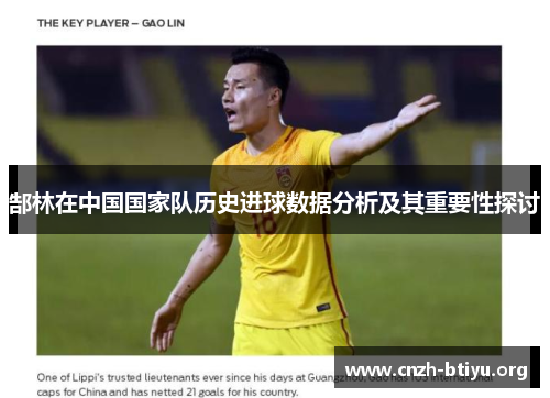 郜林在中国国家队历史进球数据分析及其重要性探讨